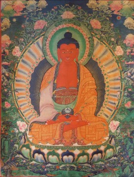 Buddhist Painting - Amitabha Buddha Buddhism